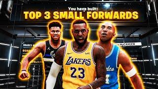 TOP 3 MOST OVERPOWERED SMALL FORWARD BUILDS ON NBA 2K22!! THESE BUILDS ARE UNSTOPPABLE!!