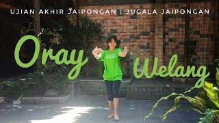 UJIAN AKHIR TARI JAIPONG ORAY WELANG | Elaine Gwynn T #jugalajaipongan