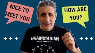 How to respond to HOW ARE YOU, NICE TO MEET YOU and other Greetings | PERFECT INTRODUCTIONS