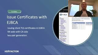 TLS certificates – Issue TLS client certificates with EJBCA
