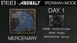 S.T.A.L.K.E.R.: Anomaly - Ironman - DAY 1 - Timoha Chucker - Getting Started