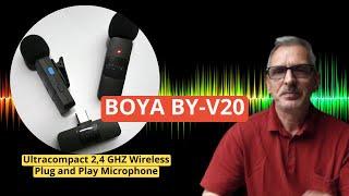 Ich teste das BoYa BY-V20 Mikrofon!