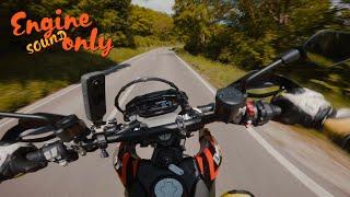 Ducati Hypermotard 698 Mono | Engine Sound Only | Raw Onboard