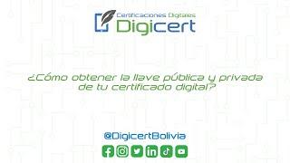 Aprende a generar llaves publicas y privadas de un certificado digital