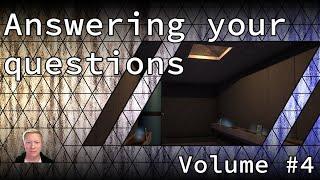 Answering your questions #4
