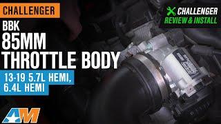 2013-2019 Challenger BBK 85mm Throttle Body For 5.7L HEMI & 6.4L HEMI Review and Install