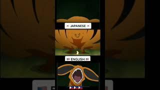 Kurama dub in every language. Which one do u prefer?