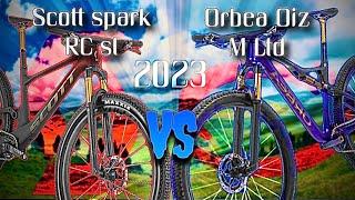  scott SPARK RC  orbea OIZ M ltd 2023  la Reina de los 120mm ⁉️