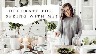 Decorate for Spring with Me | Spring Tablescape | Houseandholm