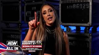 AEW: All In London at Wembley Stadium | Britt Baker D.M.D. | Official Promo Video