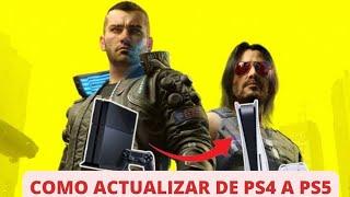 Cómo actualizar Cyberpunk 2077 de PS4 a PS5