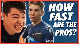 How FAST Are Pro Cyclists? Average Joe Vs Pro