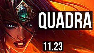 SIVIR & Darius vs LUCIAN & Nautilus (ADC) | Quadra, 900+ games, 10/3/8 | NA Grandmaster | 11.23