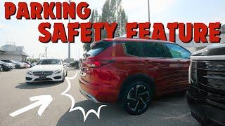 2025 Outlander PHEV - Rear Cross Traffic Alert test!