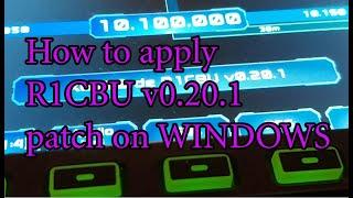 [Ham] How to apply R1CBU v0.20.1 patch on Windows - FOR EXPERTS ONLY