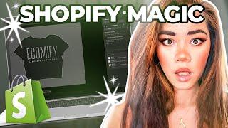 How To Use Shopify Magic (2024) | shopify tutorial