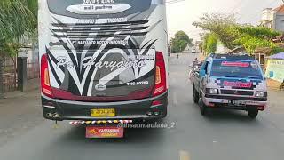 Suara Knalpot Bus Po.Haryanto Yang Sedang Viral | Hr.024 Java's King