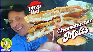 Pizza Hut® Cheeseburger Melt Review 🫠 Best Melt Yet?!  Peep THIS Out! ️‍️