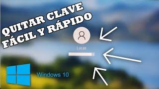 Como quitar contraseña de inicio de sesión en Windows 10 (Fácil y rápido)