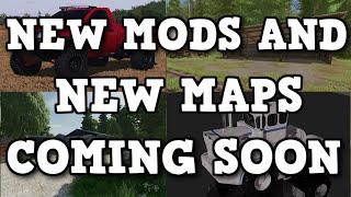 NEW MODS AND MAPS COMING IN 2024 TO ALL PLATFORMS (PS4, PS5, XBOX, AND PC) | Farming Simulator 22