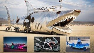 Cars, Planes, and Boats that look like Sharks!