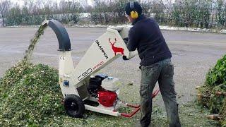 Top 9 Mini Wood Chipper Machines In The World, Shredder Easy Christmas Tree