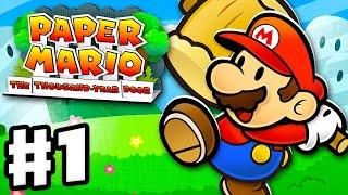 Paper Mario: The Thousand-Year Door - Gameplay Walkthrough Part 1 - A Rogue's Welcome!