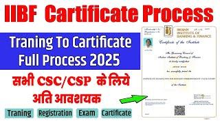 IIBF Exam apply online 2025 | iibf cartificate Exam Registration