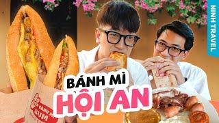 Ăn thử BÁNH MÌ HỘI AN đồng giá 30k, quán Hải sản Năm Giã siêu ngon ở biển An Bàng // Du lịch Hội An