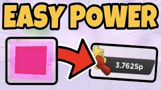 *NEW* HOW TO GET EASY POWER FAST! (Roblox Strongest Punch Simulator)