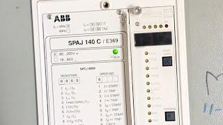 ABB Spaj 140 C Relay Information || Fault Current Check || Last Fault check