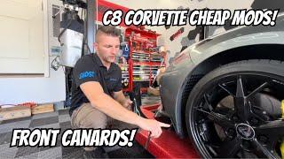 Amazon Canards for the C8 Corvette