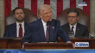 President Trump Addresses Joint Session of Congress