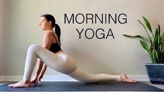 20 Minute Morning Yoga Flow | Daily Yoga Routine - Stretch + Strengthen