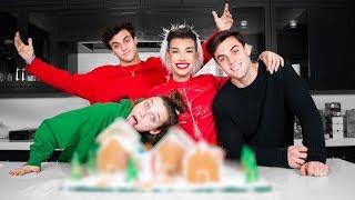 Best Friends Build A Gingerbread Dream House ft. Emma Chamberlain & Dolan Twins