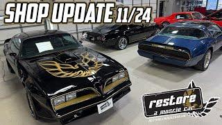 Restore A Muscle Car Shop Update (11/24)