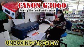 Canon G3060 - Unboxing & Review Printer