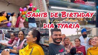 Sahib de Birthday dia tyaria full jora te