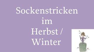 Socken stricken mit Opal Herbstmelodie