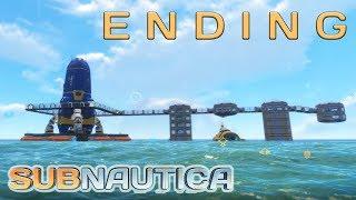 Subnautica Full Release Gameplay Walkthrough ENDING – Building the Rocket