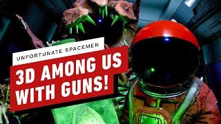 3D Among Us With Guns - Unfortunate Spacemen Gameplay