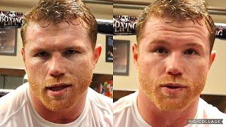 CANELO TO PLANT "I CAN BREAK YOUR CHIN, DON'T PLAY THE VICTIM CARD, WE ALL COME FROM THE BOTTOM!"