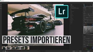 Lightroom CC Presets installieren