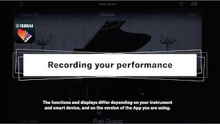 Smart Pianist App | Recording your performance