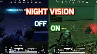 Pubg Mobile Night Vision Gameplay | HD 60fps