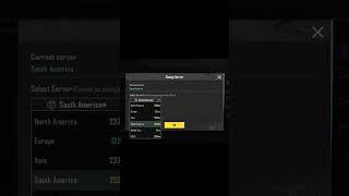 Server Changed in Pubg Easy Trick without waiting 60 days in PUBG mobile #shorts