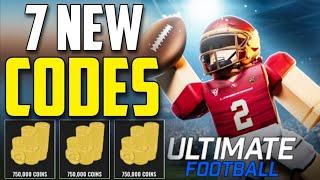 *NEW* ALL WORKING CODES FOR ULTIMATE FOOTBALL IN 2024! ROBLOX ULTIMATE FOOTBALL CODES