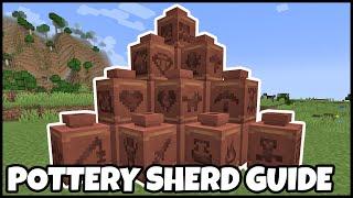 MINECRAFT POTTERY SHERD GUIDE