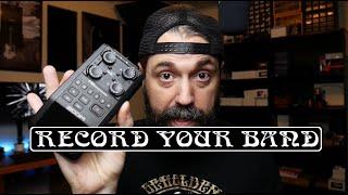 How To Record Your Band Live