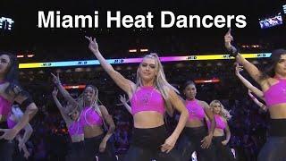 Miami Heat Dancers - NBA Dancers - 1/28/2020 dance performance - Heat vs Celtics